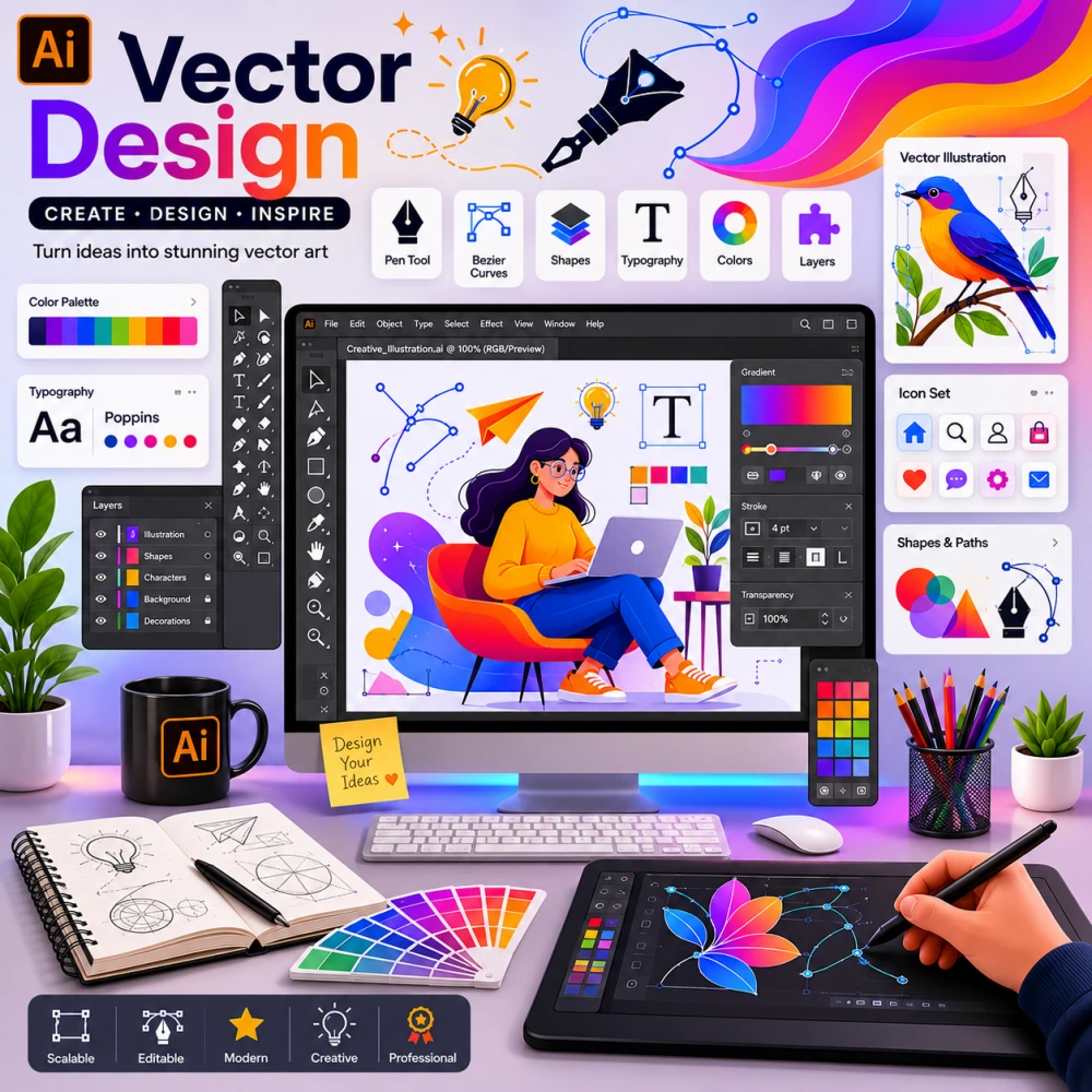 Vector Design Service Near Me Services